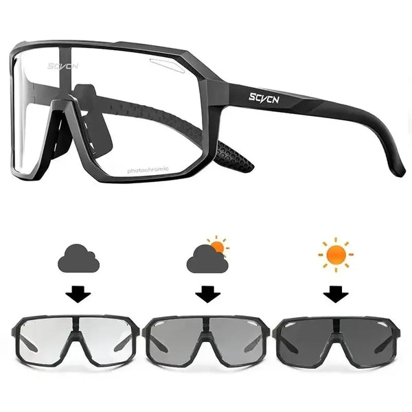 LightShield DayRide Photochromic Cycling Sunglasses