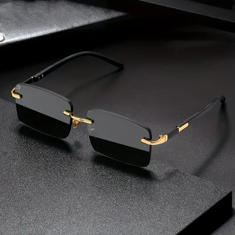 Urban Rimless Square Sunglasses Classic
