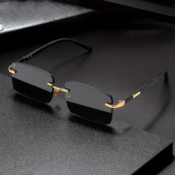 Urban Rimless Square Sunglasses Classic
