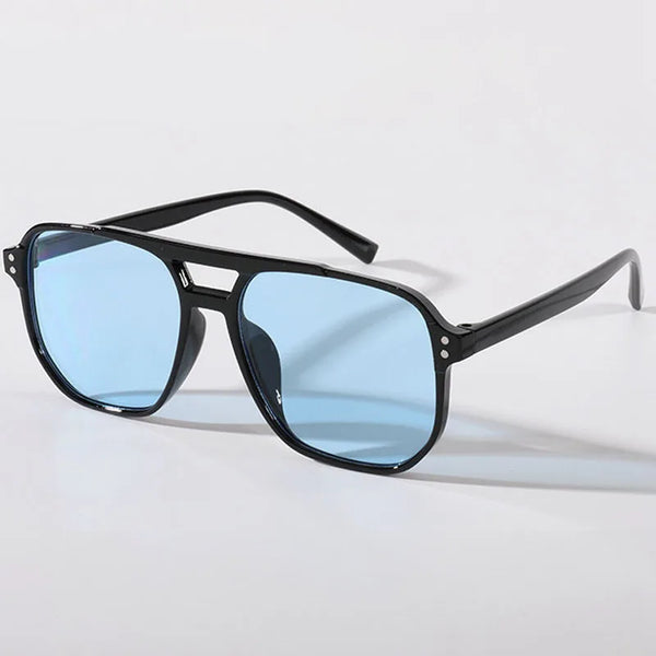 Retro Polygon Sun Glasses