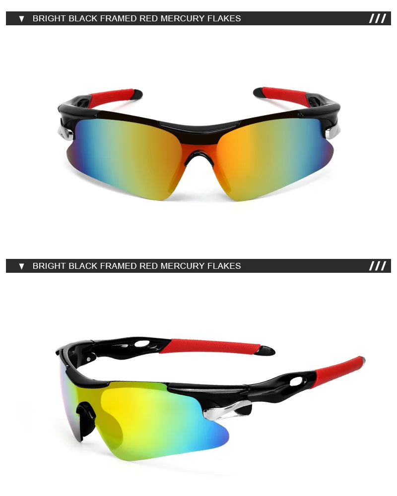 TrailGlow Performance Cycling Sun Glasses