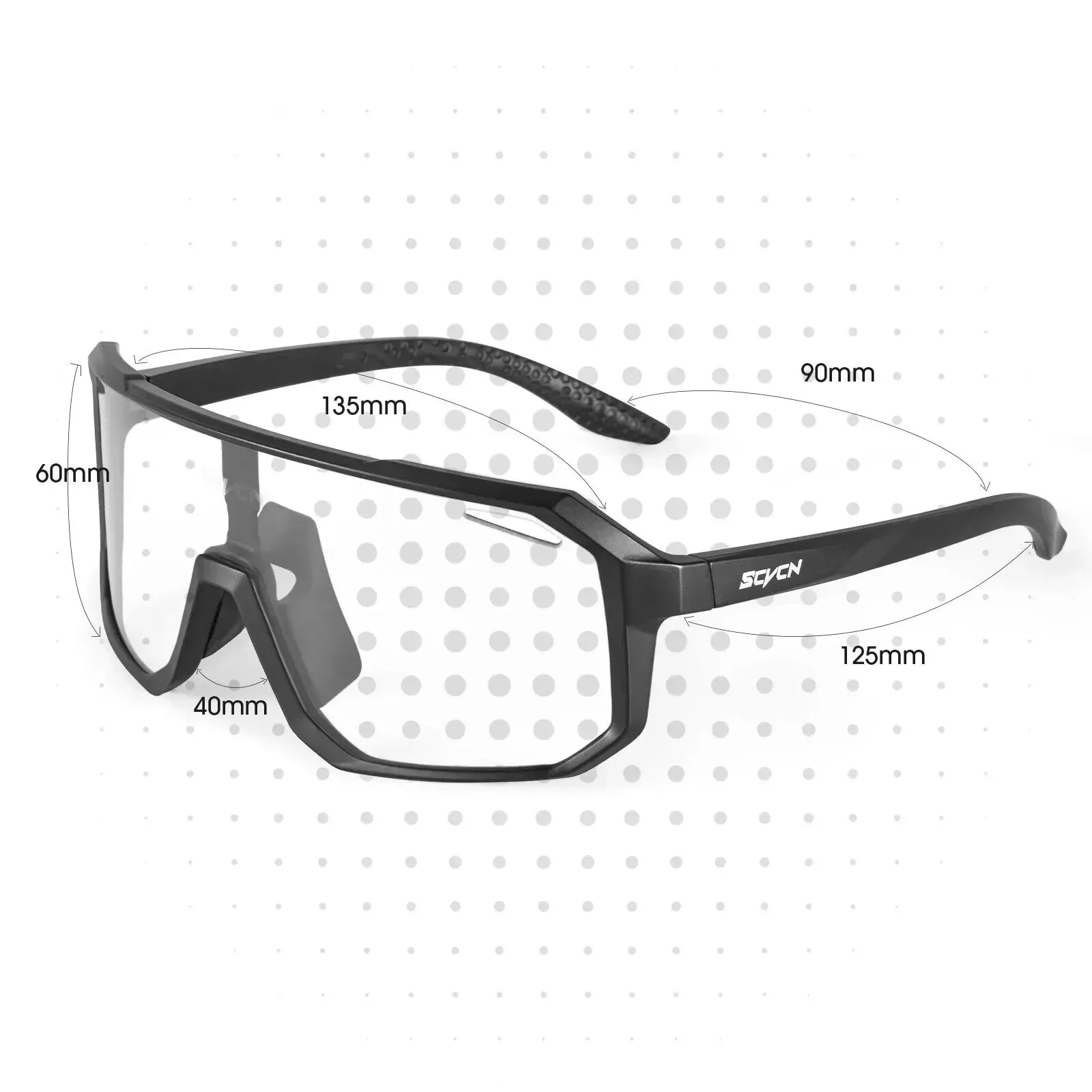 LightShield DayRide Photochromic Cycling Sunglasses