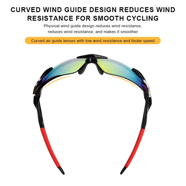 TrailGlow Performance Cycling Sun Glasses