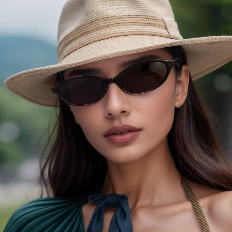 Classic Oval Sun Shade Glasses