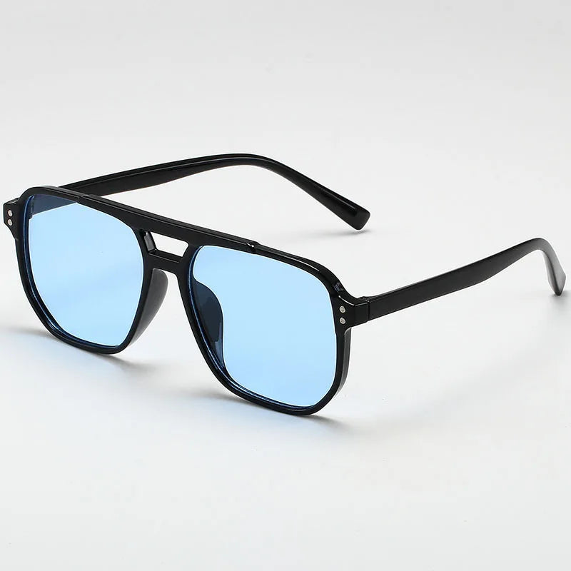 Retro Polygon Sun Glasses