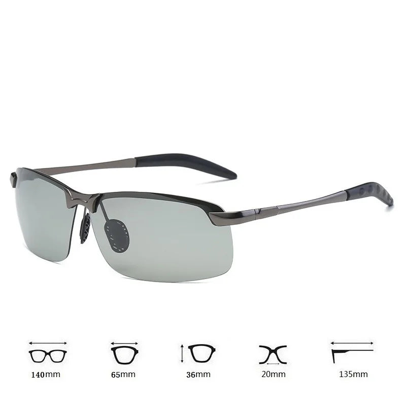 Chameleon Polarized Photochromic Everyday Sunglasses